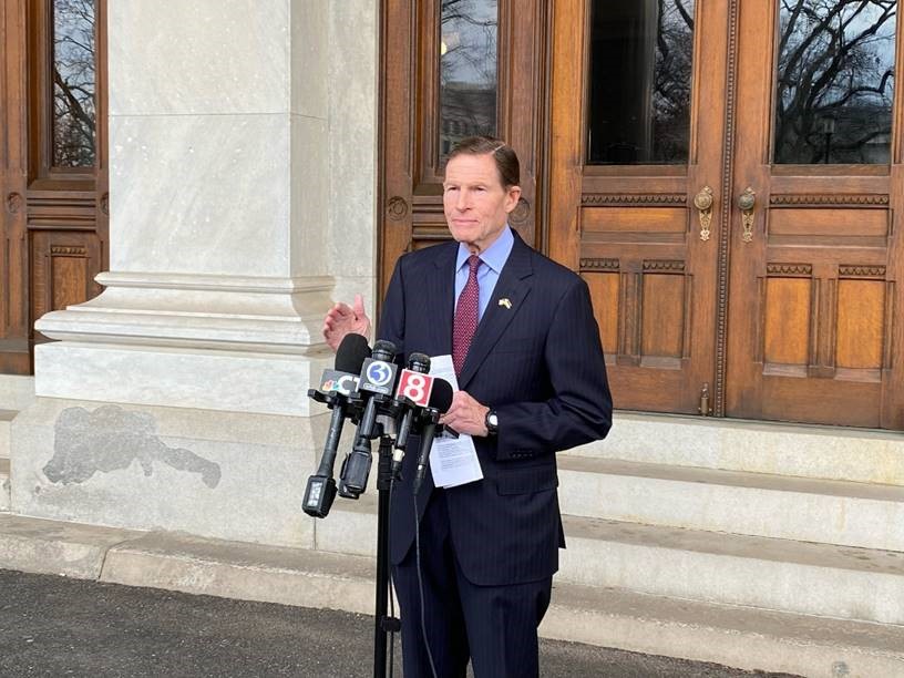 Following Southwest Airlines disastrous meltdown over the holiday weekend, Blumenthal urged Congress and the U.S. Department of Transportation to adopt stronger protections for airline customers.
